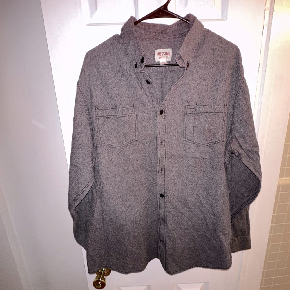 Mossimo Supply Co. Men's Charcoal‎ Shirt Jacket